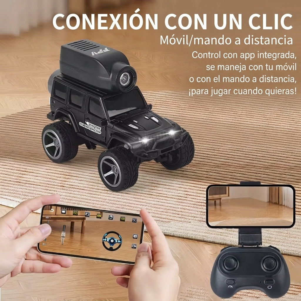 Coche RC KF32 con cámara FPV 1:64